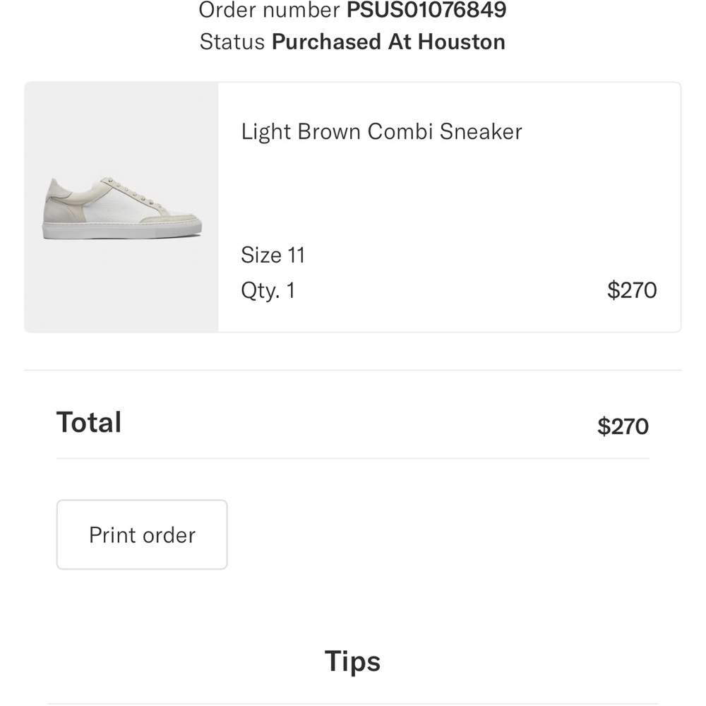 Suitsupply White and Beige Low-Top Leather Sneakers - Picture 11 of 11